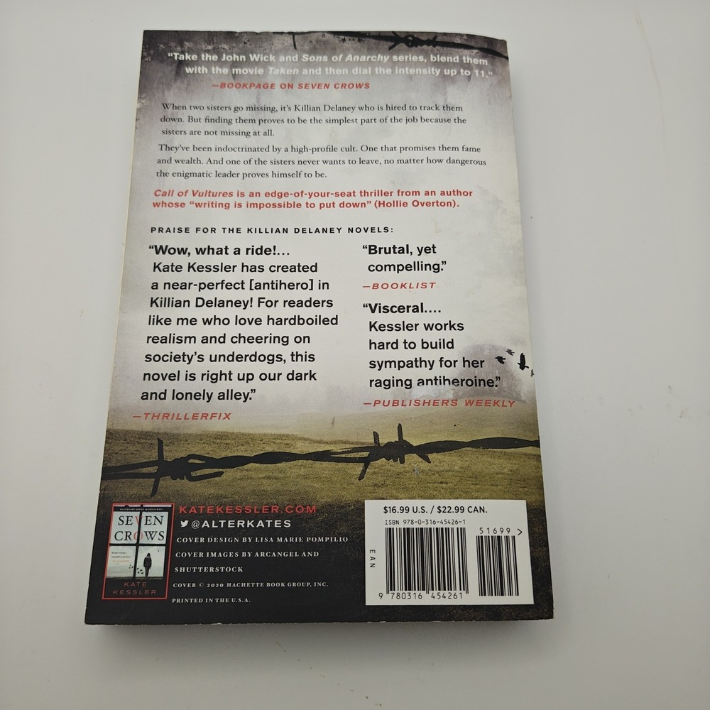 Call of Vultures by Kessler, Kate 9780316454261 - Picture 2 of 7